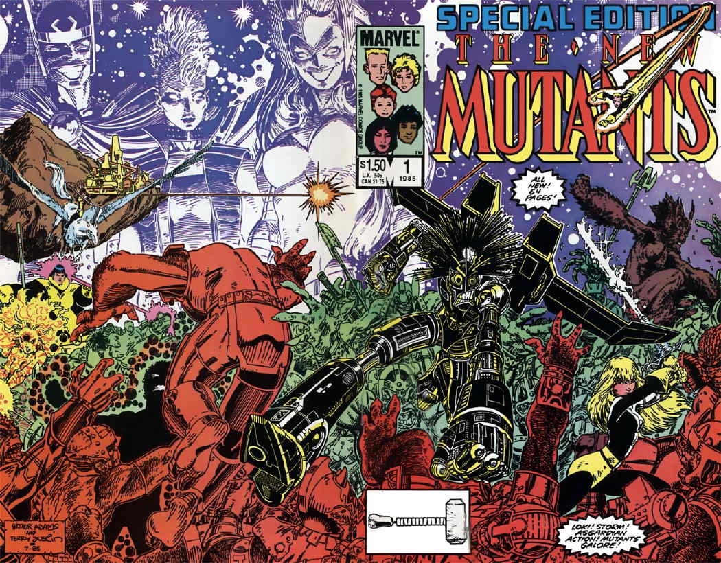 New Mutants #2 1/25 Arthur Adams Warlock Variant